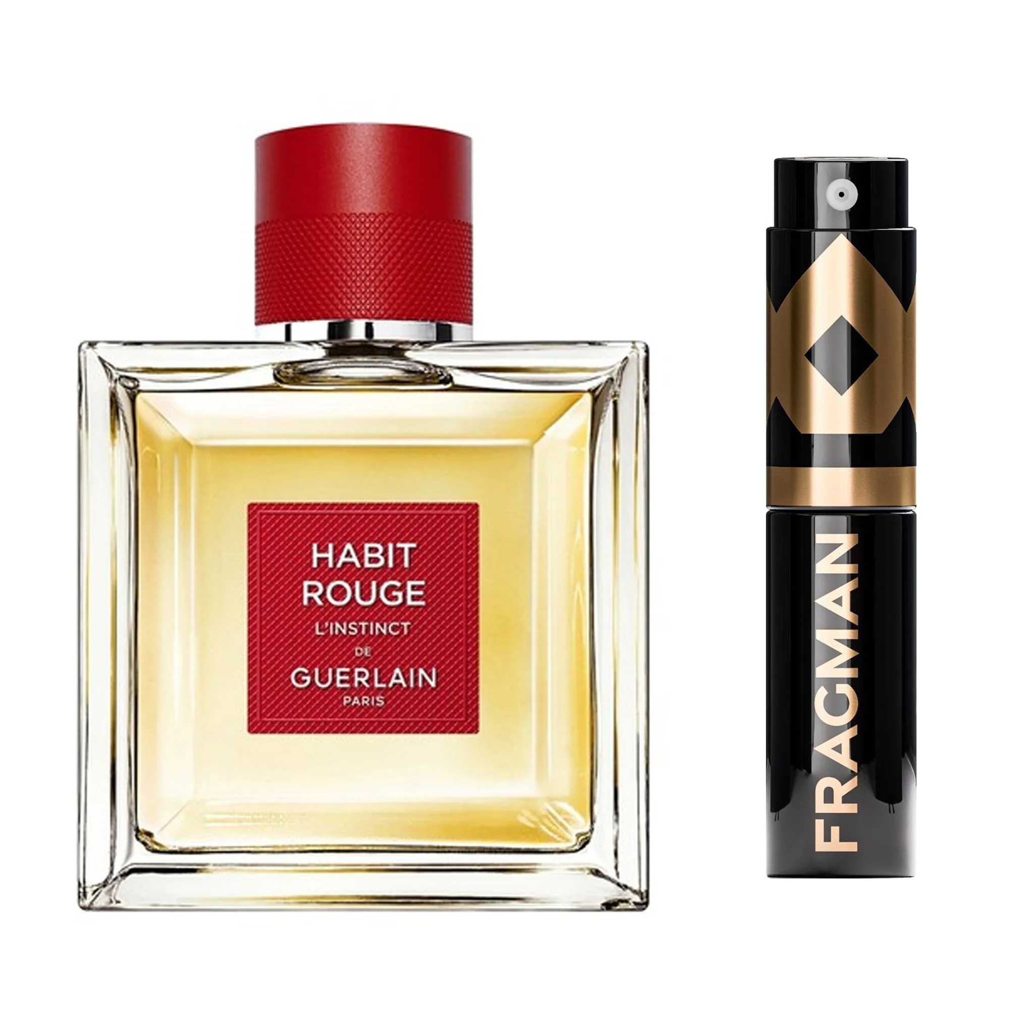 Habit Rouge Eau De Toilette by Guerlain - Image 3